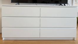IKEA MALM Kommode 6 Schubladen   160x78x48cm